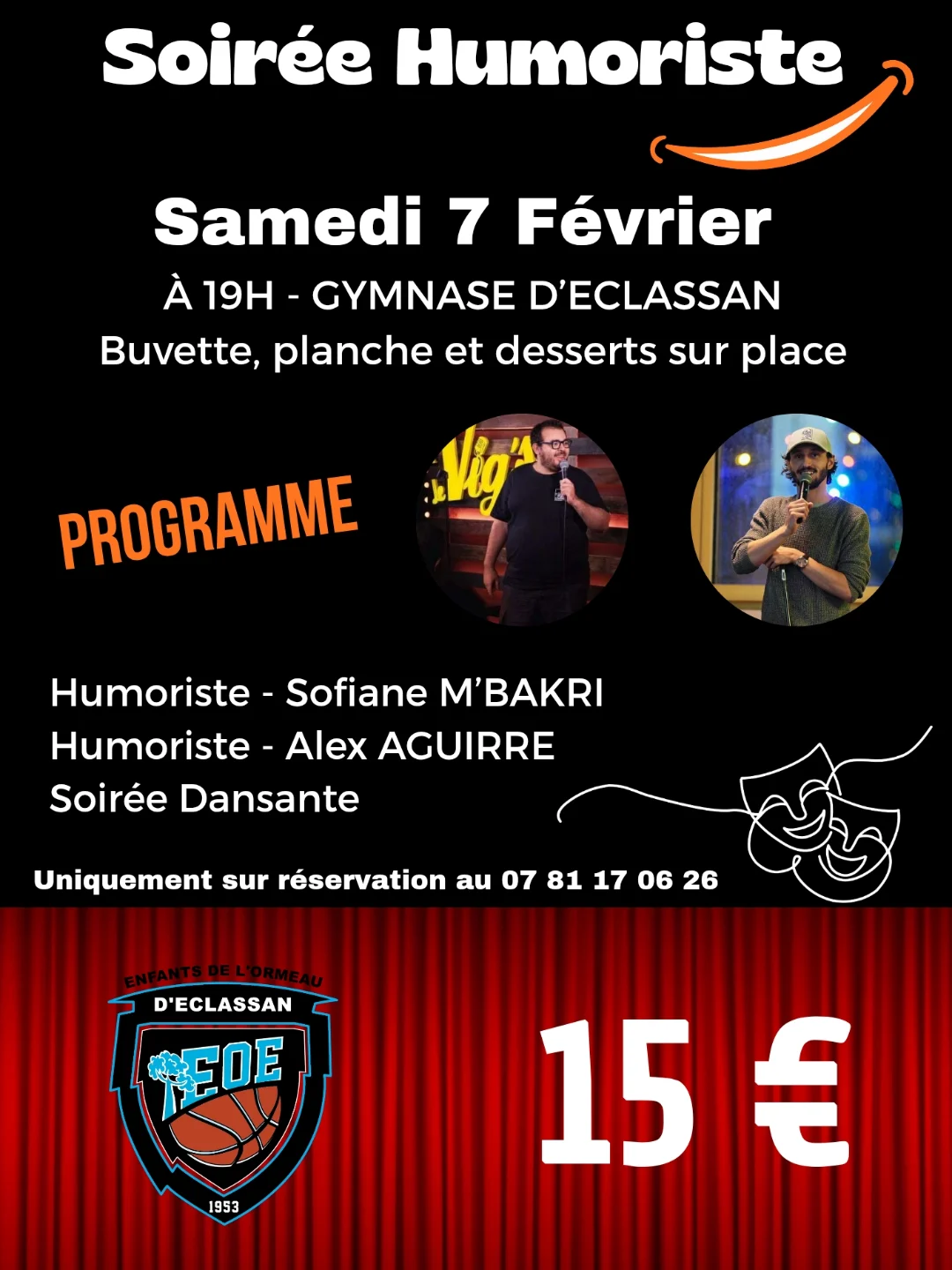 SOIREE HUMORISTE 😂