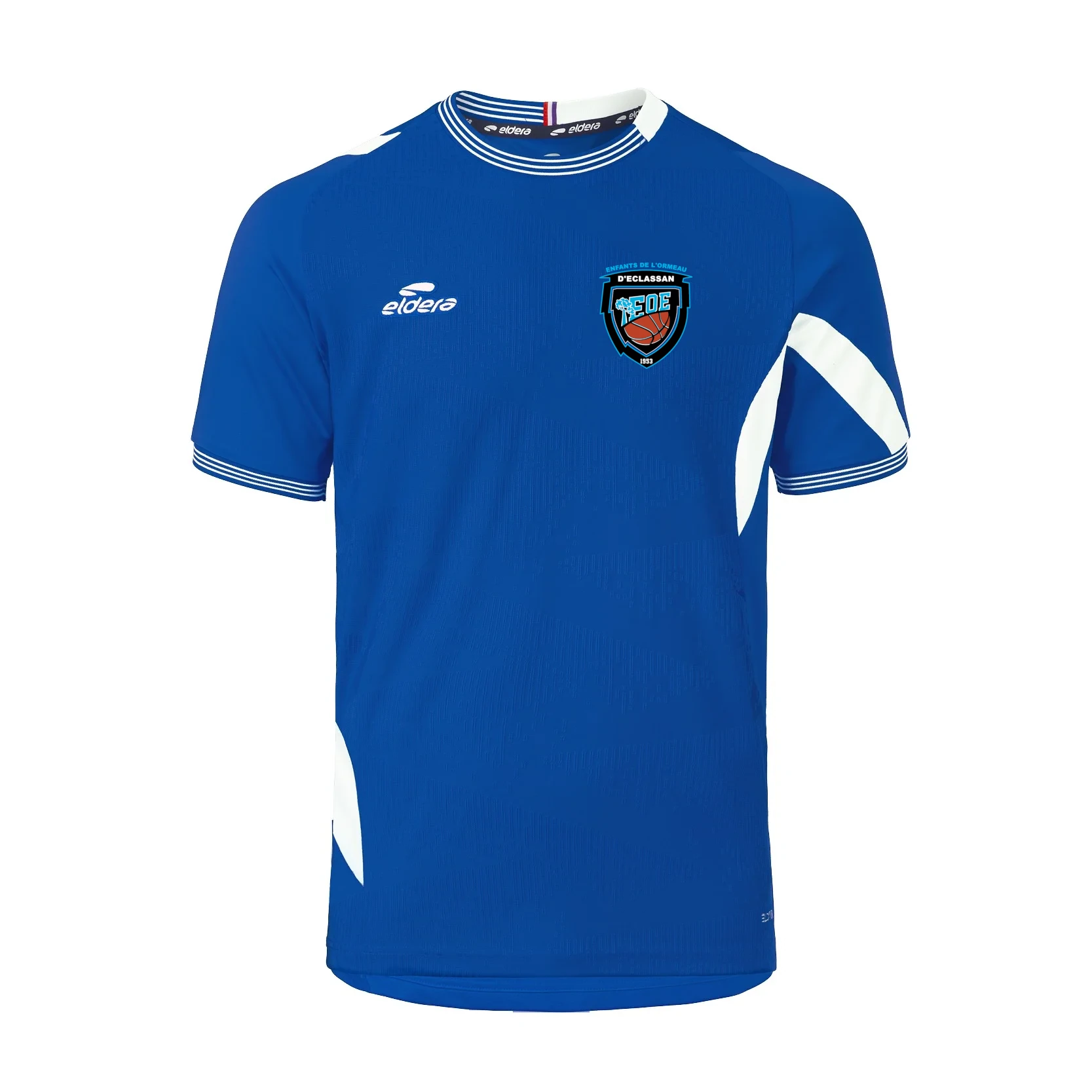 Maillot HELICE Royal/Blanc + Logo club